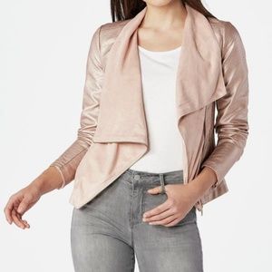 Rose Gold Asymmetric Jacket
